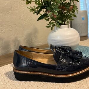 Naturalizer Women’s Tasseled Loafers Blue Size 7